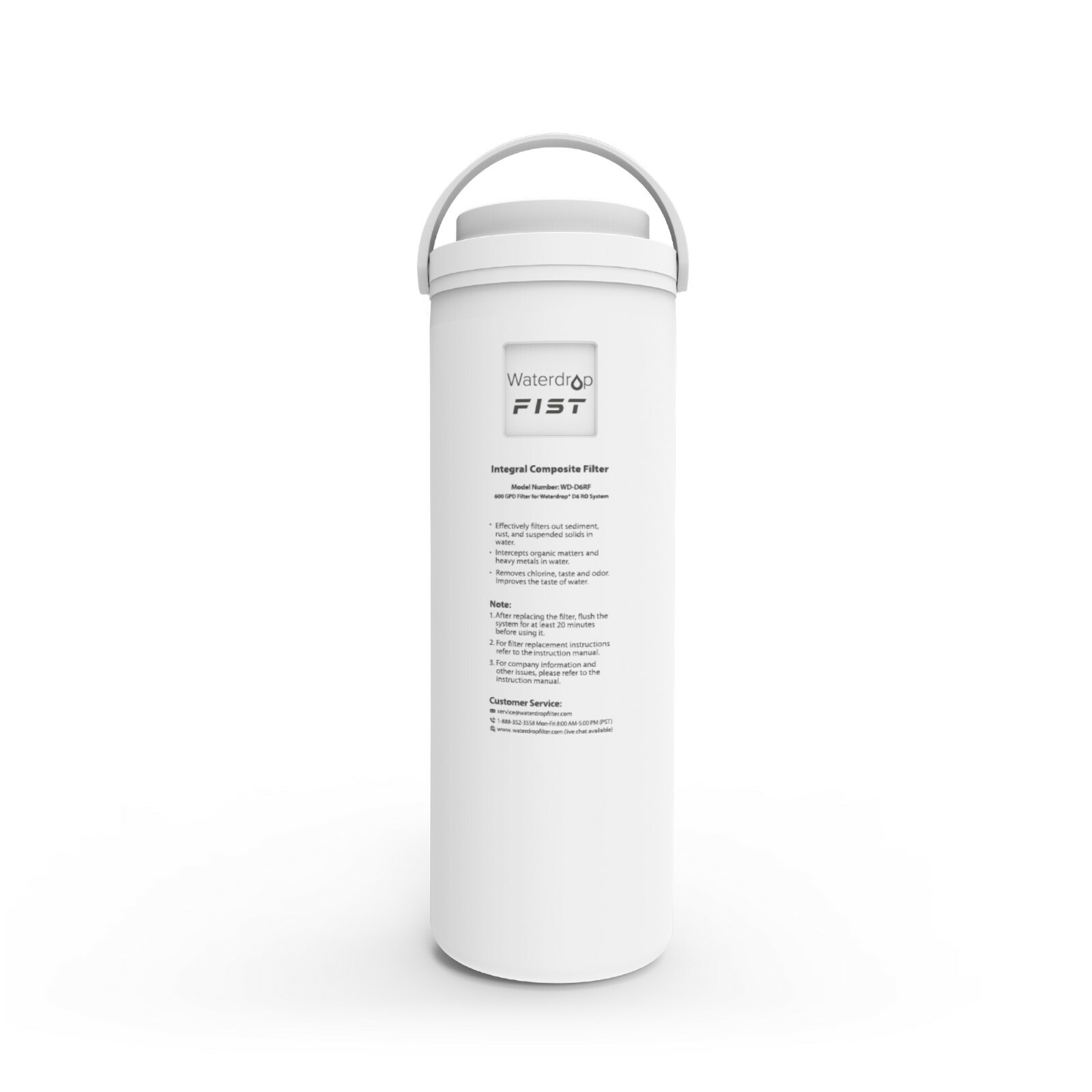 Waterdrop WD-D6RF Filter, Replacement for WD-D6-B Reverse Osmosis System gallery