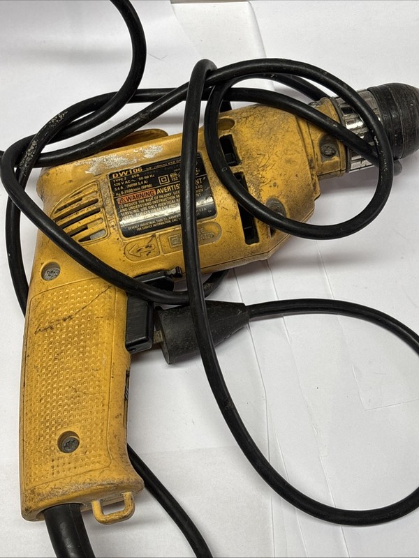 DeWalt DW106 3/8" Corded Drill Variable Speed Reversible – Tested Working gallery