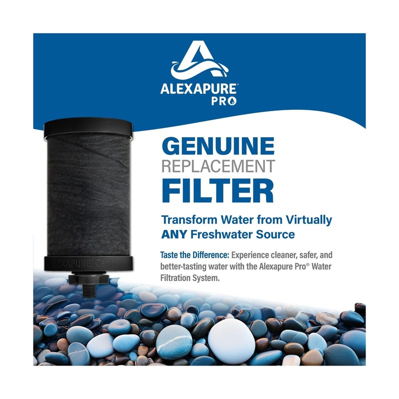Alexapure Pro Genuine Replacement Filter, Water Filter for Alexapure, Water F... gallery