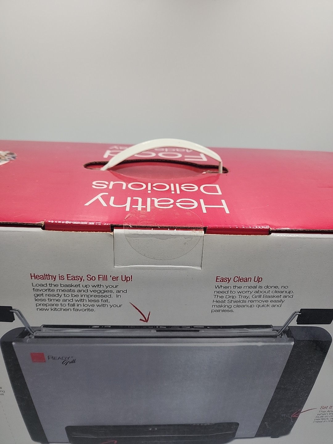 Ronco Ready Grill Indoor Cooking Grilling RG1001BLDRM NIB gallery