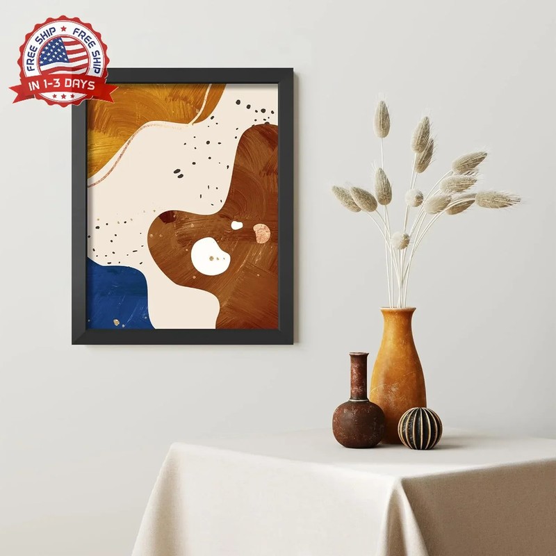 11x14 Picture Frame Black Engineered Wood Shatterproof Panel for Wall Display gallery