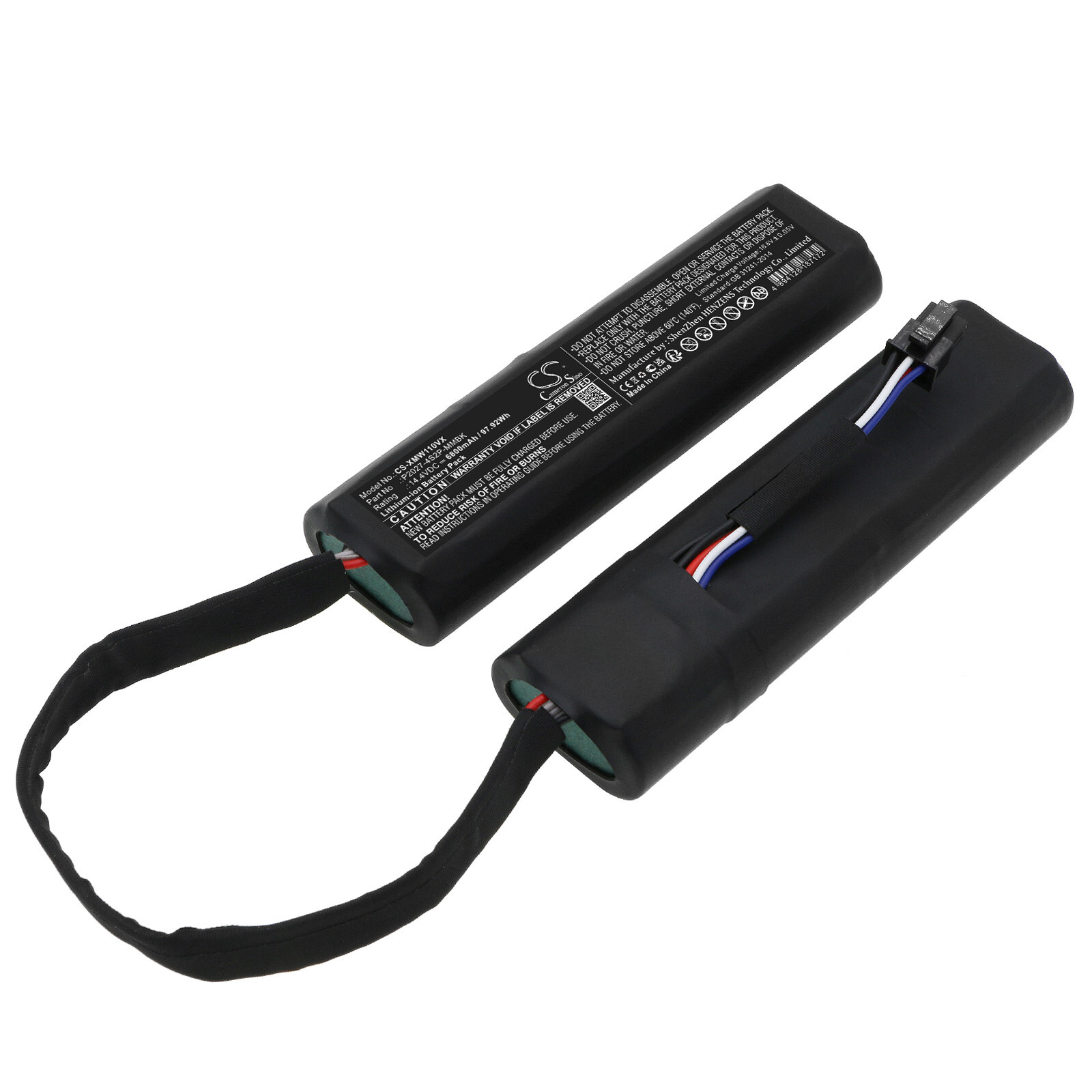 BATTERIE 6800mAh P2027-4S2P-MMBK For Xiaomi Dreame W10, RLS6TAC, STYTJ06HZM gallery