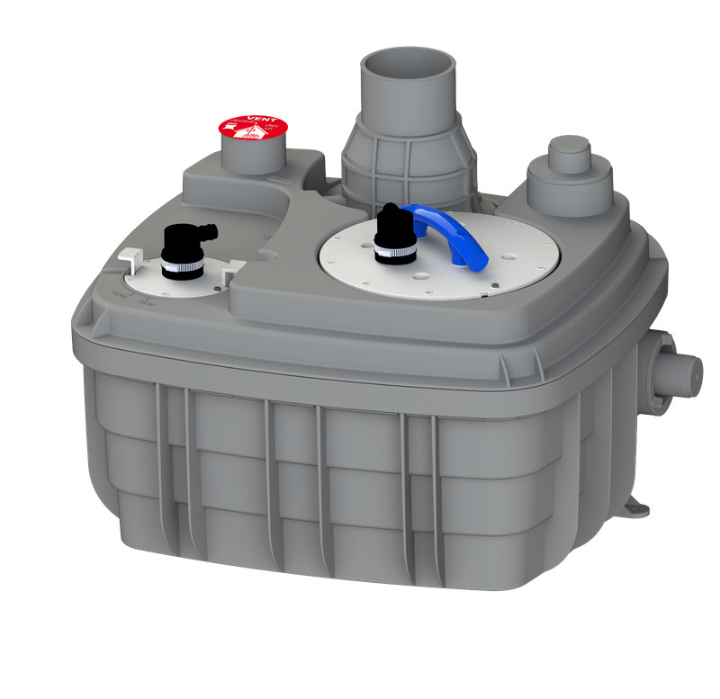 SANIFLO SANICUBIC 1VX VORTEX LIFT STATION. 1.5 HP, Part # 049 3 Year Warranty. gallery
