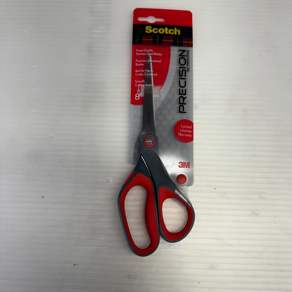 3M Scotch 8" Precision Scissor Great for Everyday Use 1 PACK!!