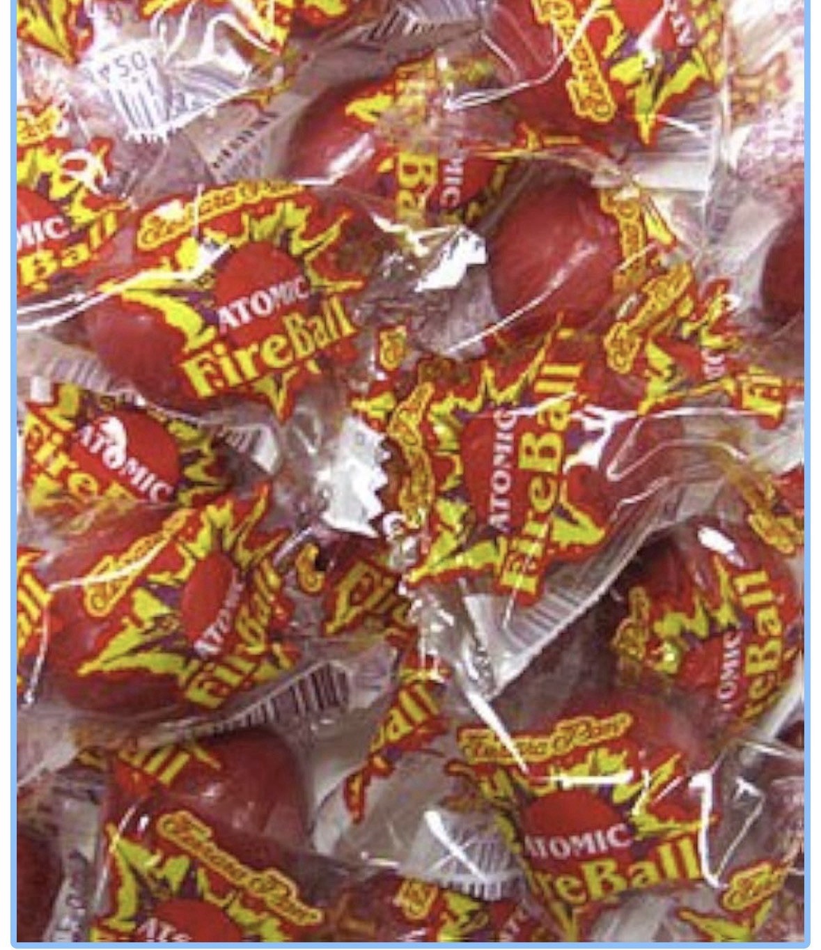 2 LB Two Pounds Ferrara Pan Atomic Fireballs Premium Large Size gallery