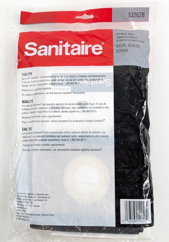 Electrolux Sanitaire Eureka Allergen Filtration Vacuum Bags - Style SD 5 Pack gallery