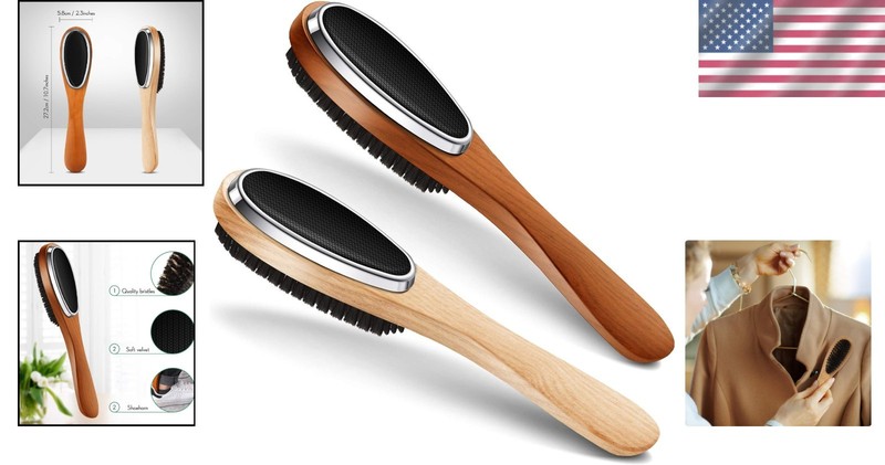 2-Pack Lint Remover Brushes - Multi-Function for Clothes & Furniture gallery