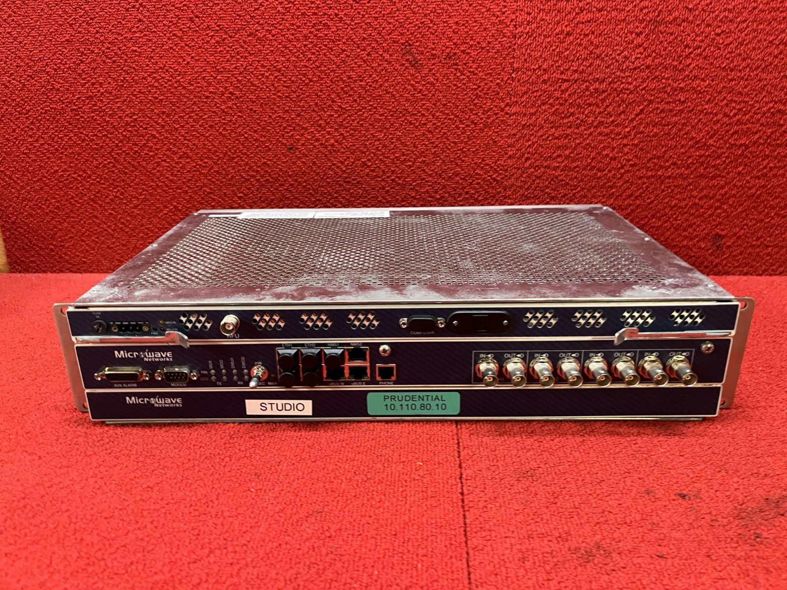 Used Microwave Networks Proteus MX-Series J18NC2-155F-NN0-EX32-BG3L03000 gallery