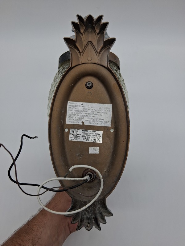 Intertek Portfolio pineapple wall lantern gallery