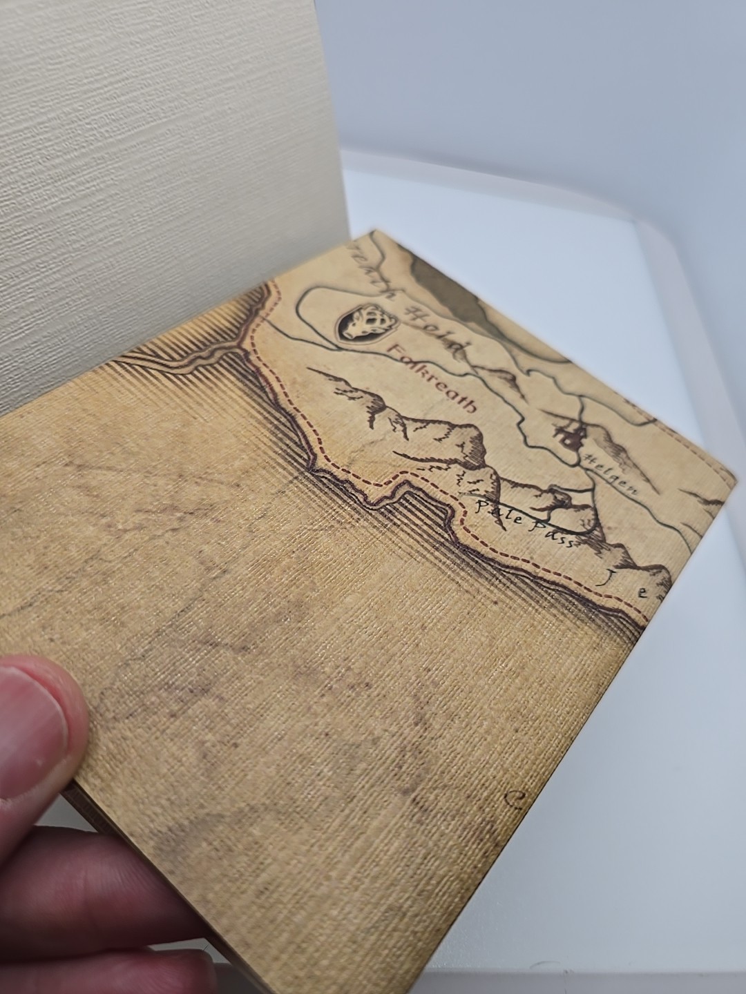 Skyrim Map Canvas Rear Original Print On Canvas gallery