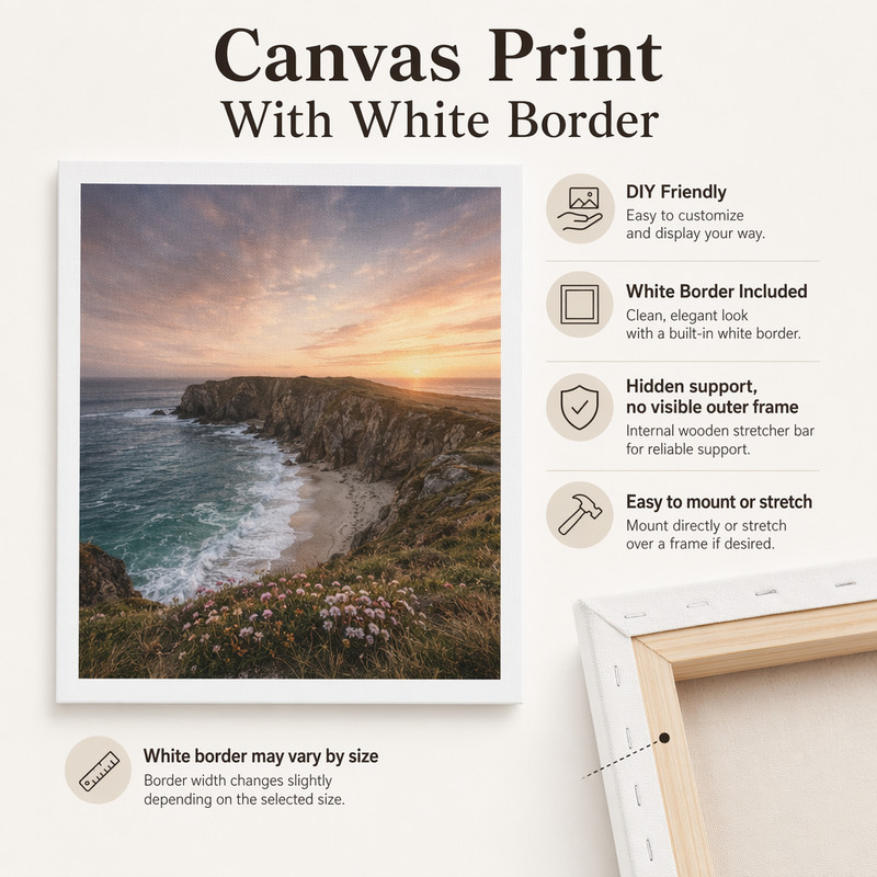 Mountain Cloudscape Wall Art Sharp Layered Peaks Warm Golden Light gallery