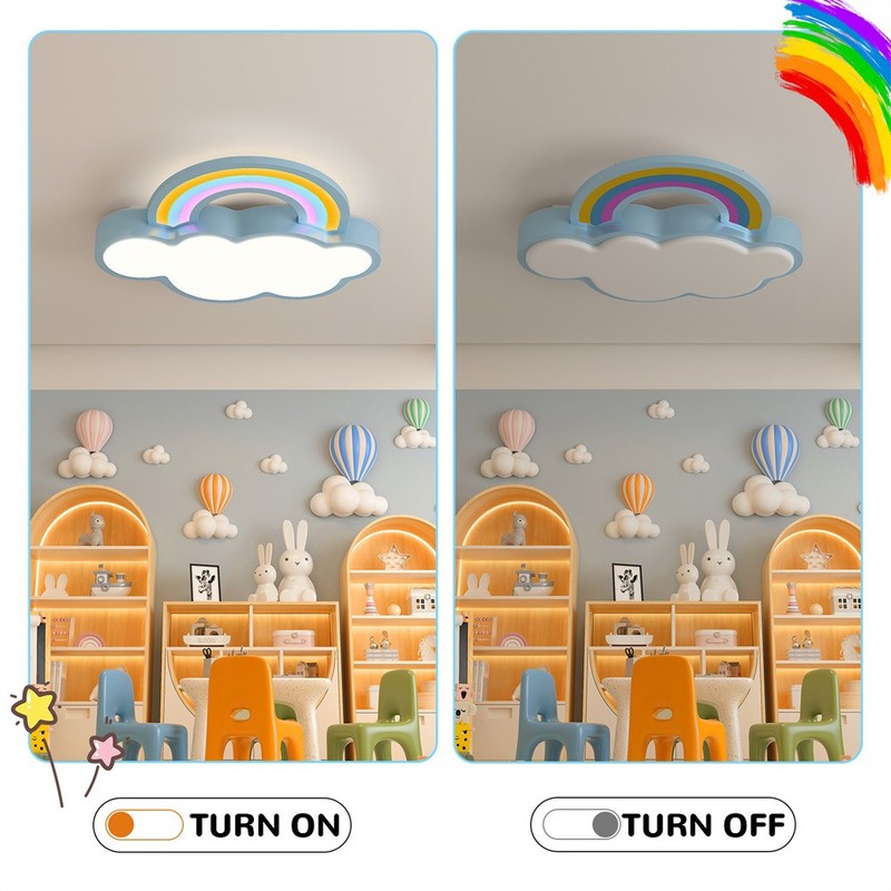 Cloud Light 3Color Temperatures for Kid Energy Conservation Lamp Indoor Bedroom gallery