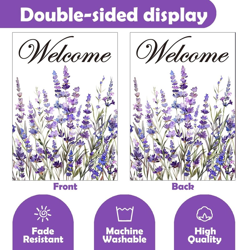 Ladybug Garden Flag | Spring Summer Fall Flag, Outdoor Wall Art, Porch gallery