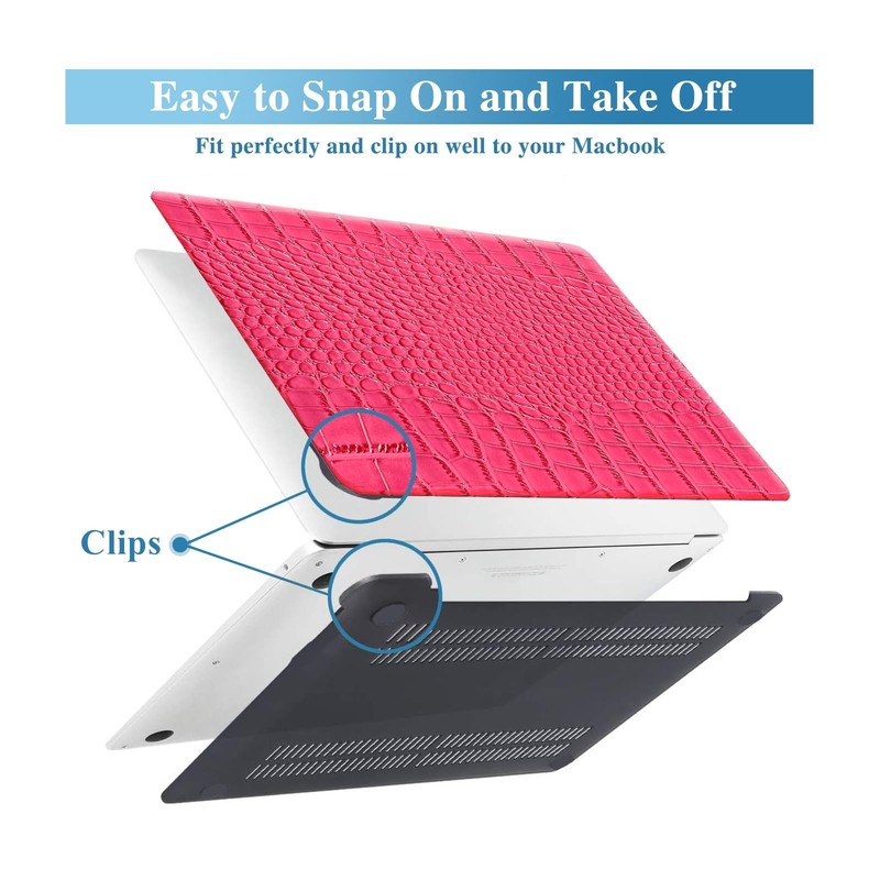 Compatible for Crocodile MacBook Pro 13 Inch Case 2025-2016 M2 M1 A2338 A2289... gallery