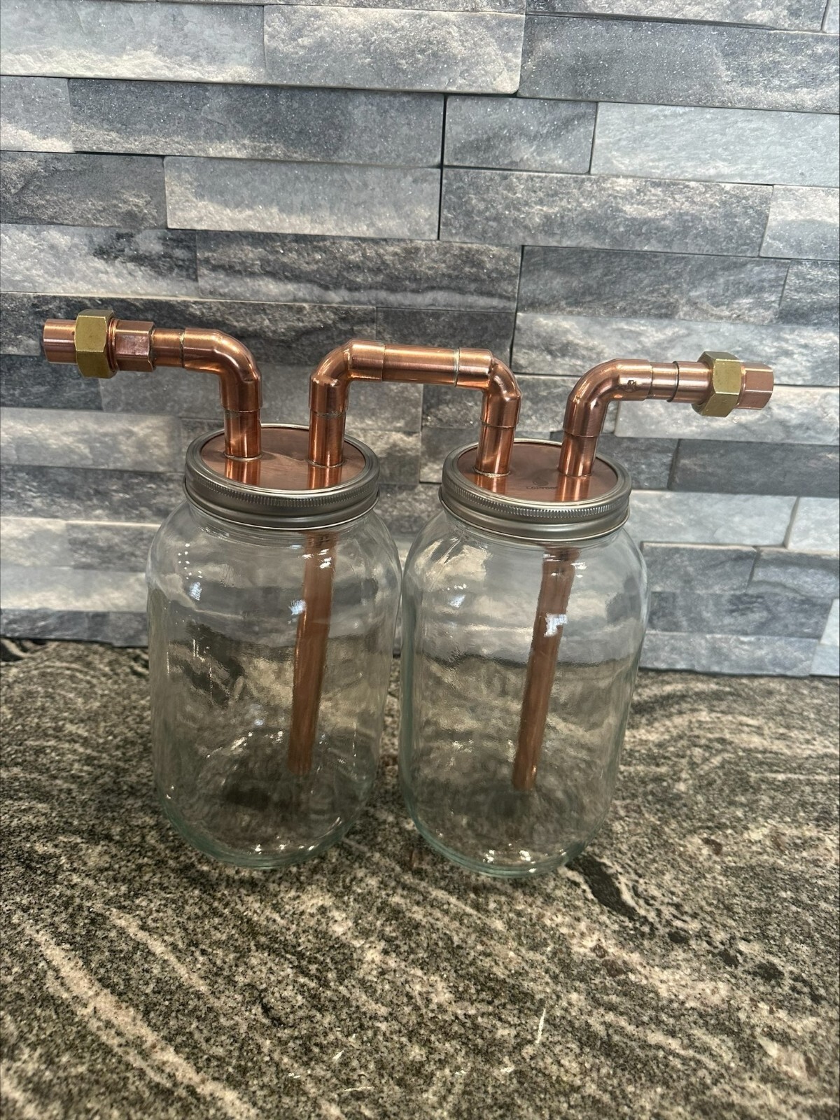 CoProof 1/2 Gallon Mason Jar Thumper Kit Double Distill W/Jars A23 gallery
