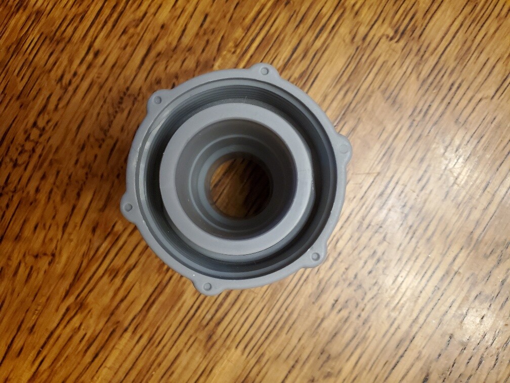 Pool drain fitting, Connects to garden hose, Works with Bestway or Coleman pools gallery