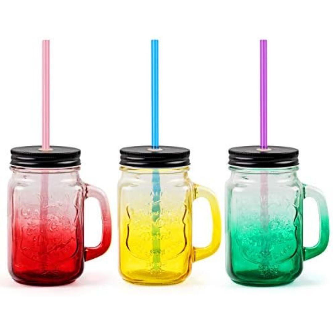 12 Pieces 11 Inches Reusable Plastic Straws for Tall Cups and Tumblers, BPA-Safe gallery