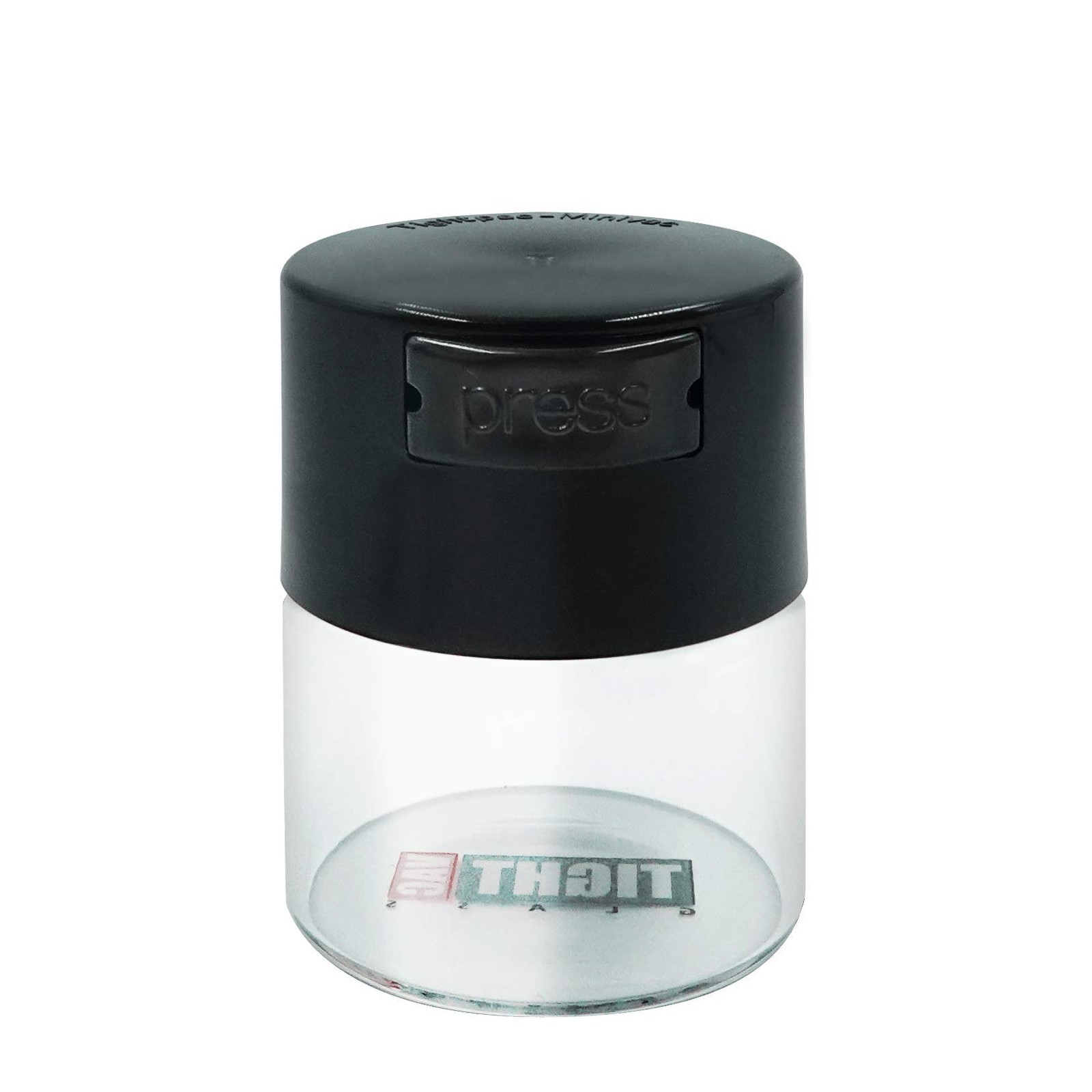 Tightvac TG1 Glass - Airtight Container (Black & Clear) gallery