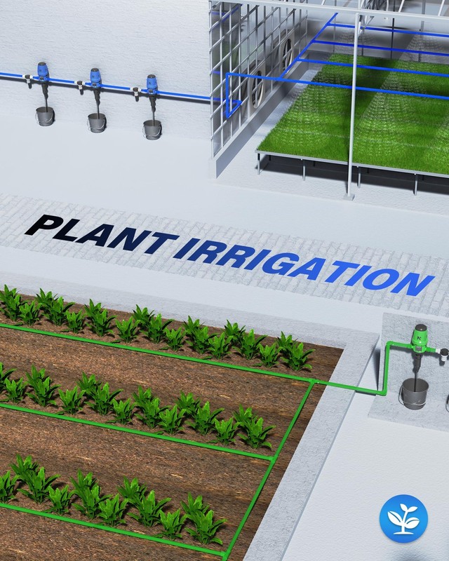 Fertilizer Injector for Drip Irrigation, 1%-10% Adjustable Dosing Pump, 3/4''... gallery