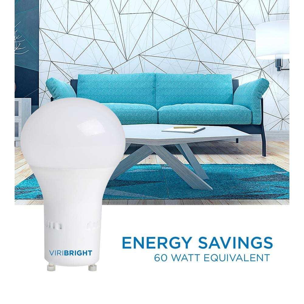 Viribright 60-Watt Equivalent GU24, LED Light Bulb, Cool White 4000K (6-Pack) gallery
