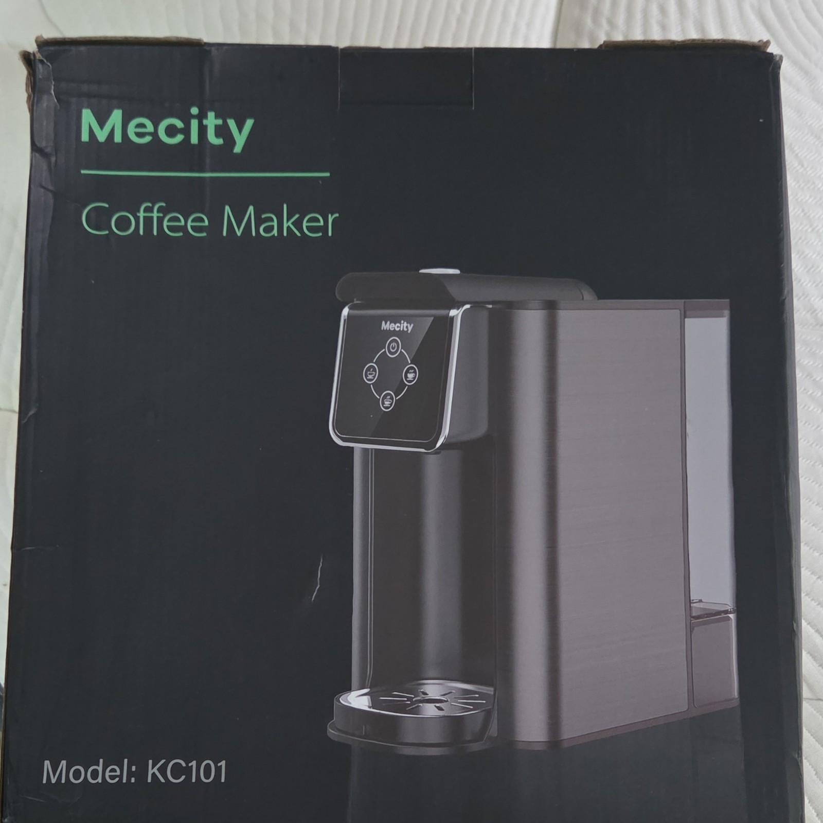 Mecity KC101 Black Pod Coffee Maker Machine, Pod Coffee Type gallery