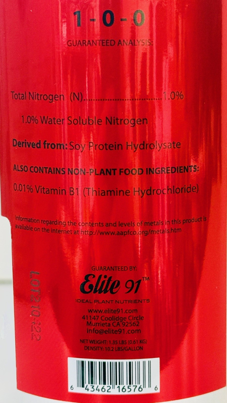 Elite 91 Roots 500 mL (16.9 oz) Professional Plant Additive 1-0-0 gallery