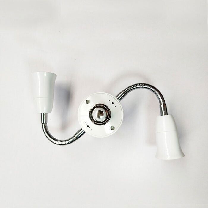 Adjustable Base Light Socket Splitter E26 Bulb Holder 2 3 4 5 In 1 Way Adapter gallery