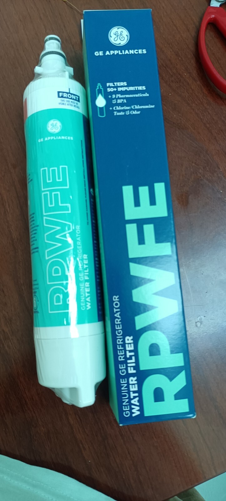 2-PC GE RPWFE Refrigerator Water Filter 2-Pack Household Fridge Filter（No chip) gallery