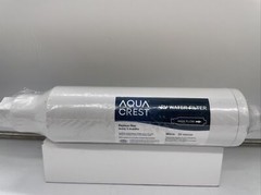 AQUA CREST RV Inline Water Filter,for RVs and Marines, Drinking & Washing Filter