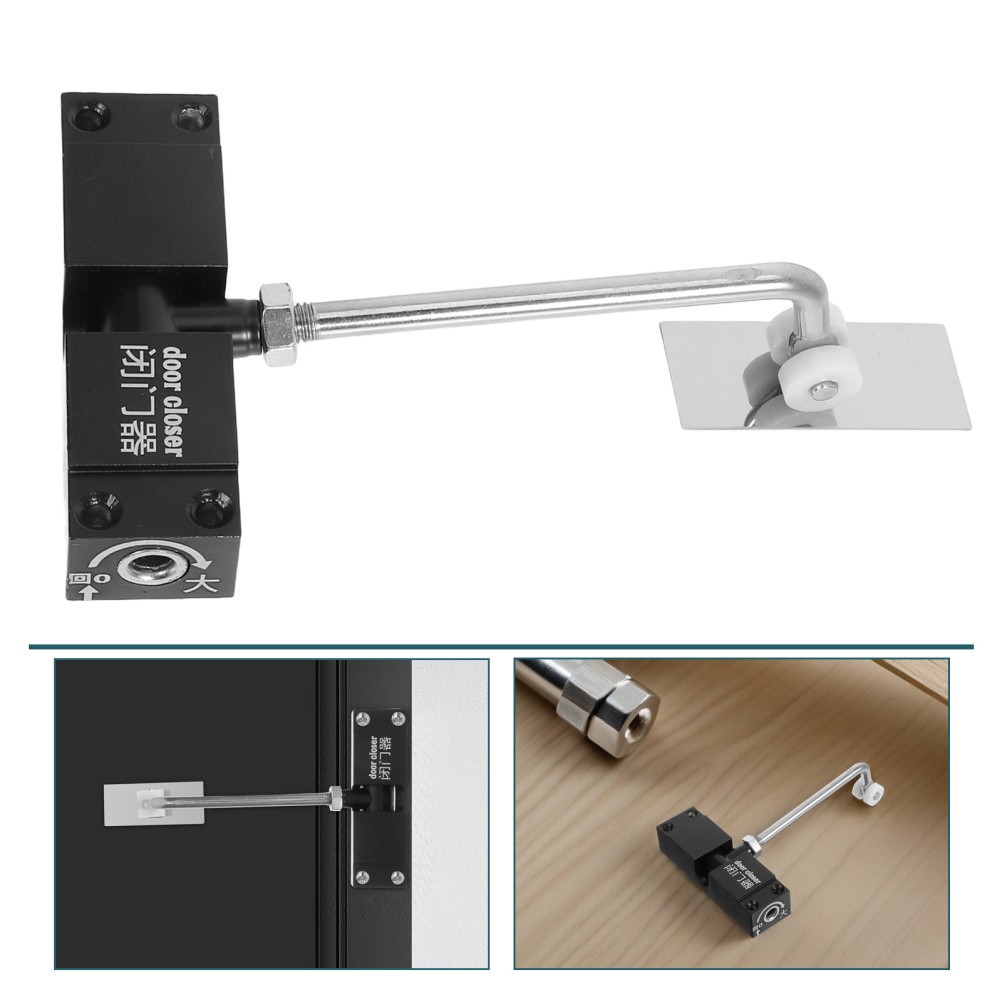 Door Spring Closer Self Closing Hinges Adjustable Automatic Controller gallery