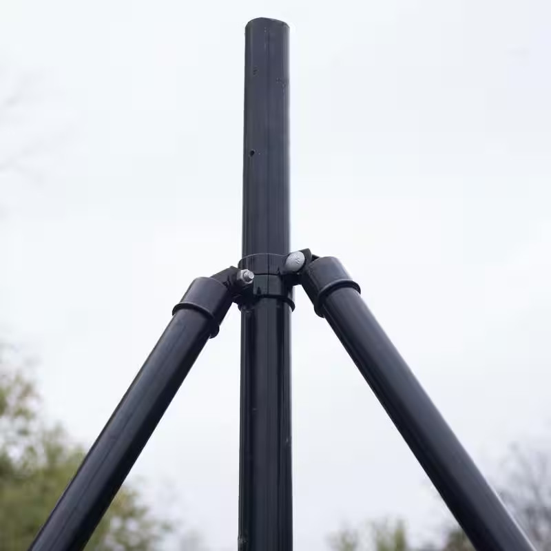 2-3/8" CORNER POST KIT - Black gallery