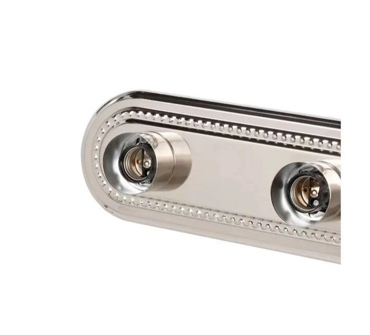 Project Source 36"- 6-Light Vanity Bar Brushed Nickel Finish Traditional New. gallery