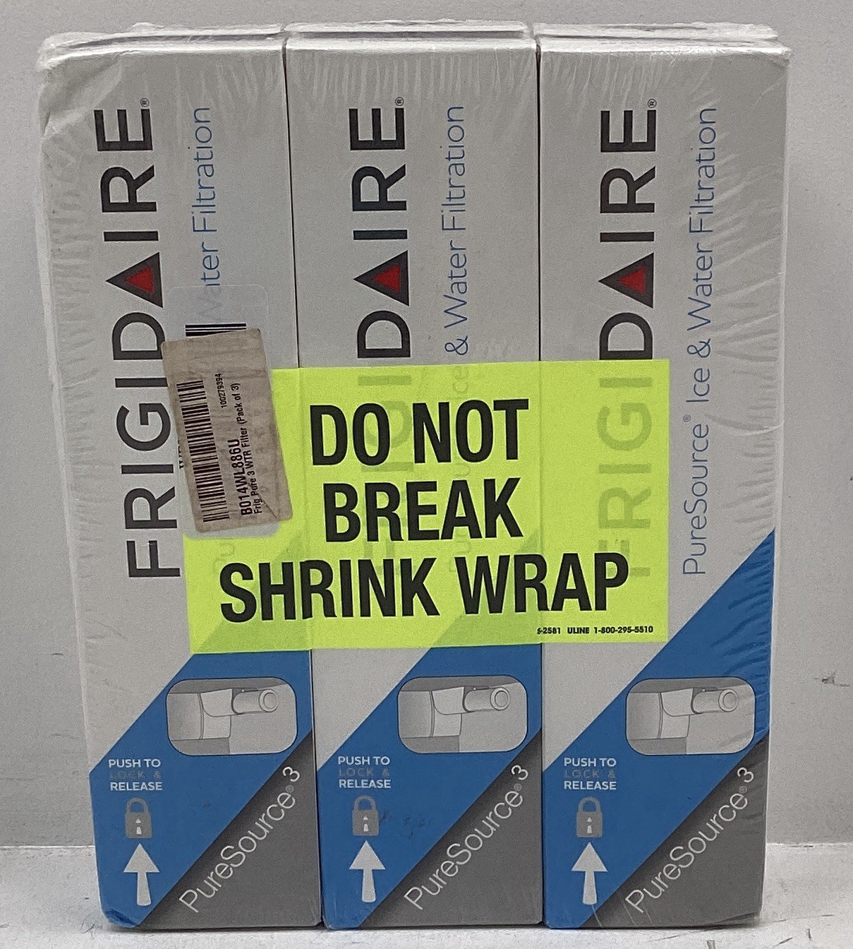 3 PACK Frigidaire WF3CB Refrigerator PureSource 3 Water & Ice Filter gallery