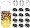 Solar Mason Jar Lights Lids, 12 Pack 30 Led Fairy Lights(Jars Not Included), ... gallery