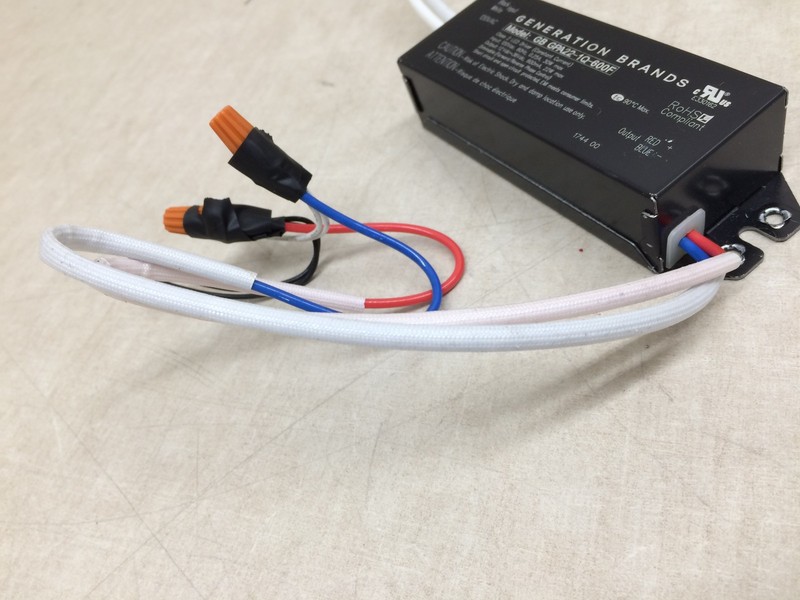Generation Brands Dimmable LED Driver GB GPA22-1Q-600F 120VAC 12-36VDC 600MA 22W gallery
