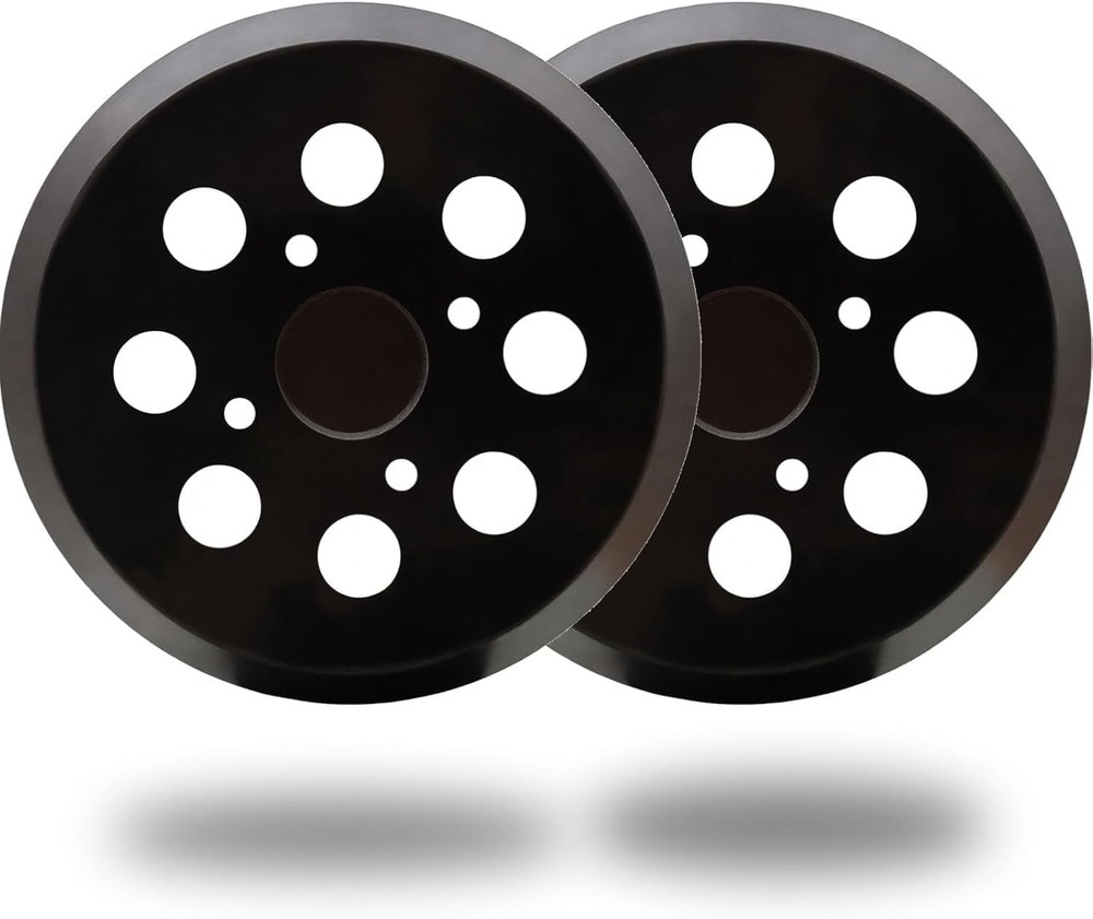 2 Pack 5 Inch 8 Hole Replacement Sander Pad for Ryobi Sander, 5 Inch 8 Hole H...