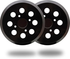 2 Pack 5 Inch 8 Hole Replacement Sander Pad for Ryobi Sander, 5 Inch 8 Hole H…