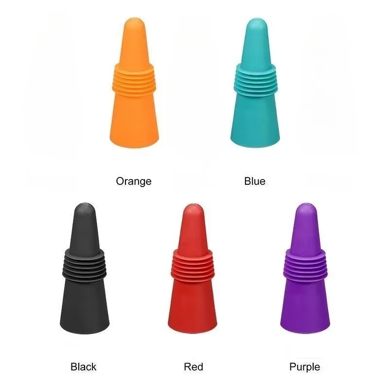Reusable Silicone Bottle Cap Leak-Proof Champagne Sealer Wine Saver Stopper gallery