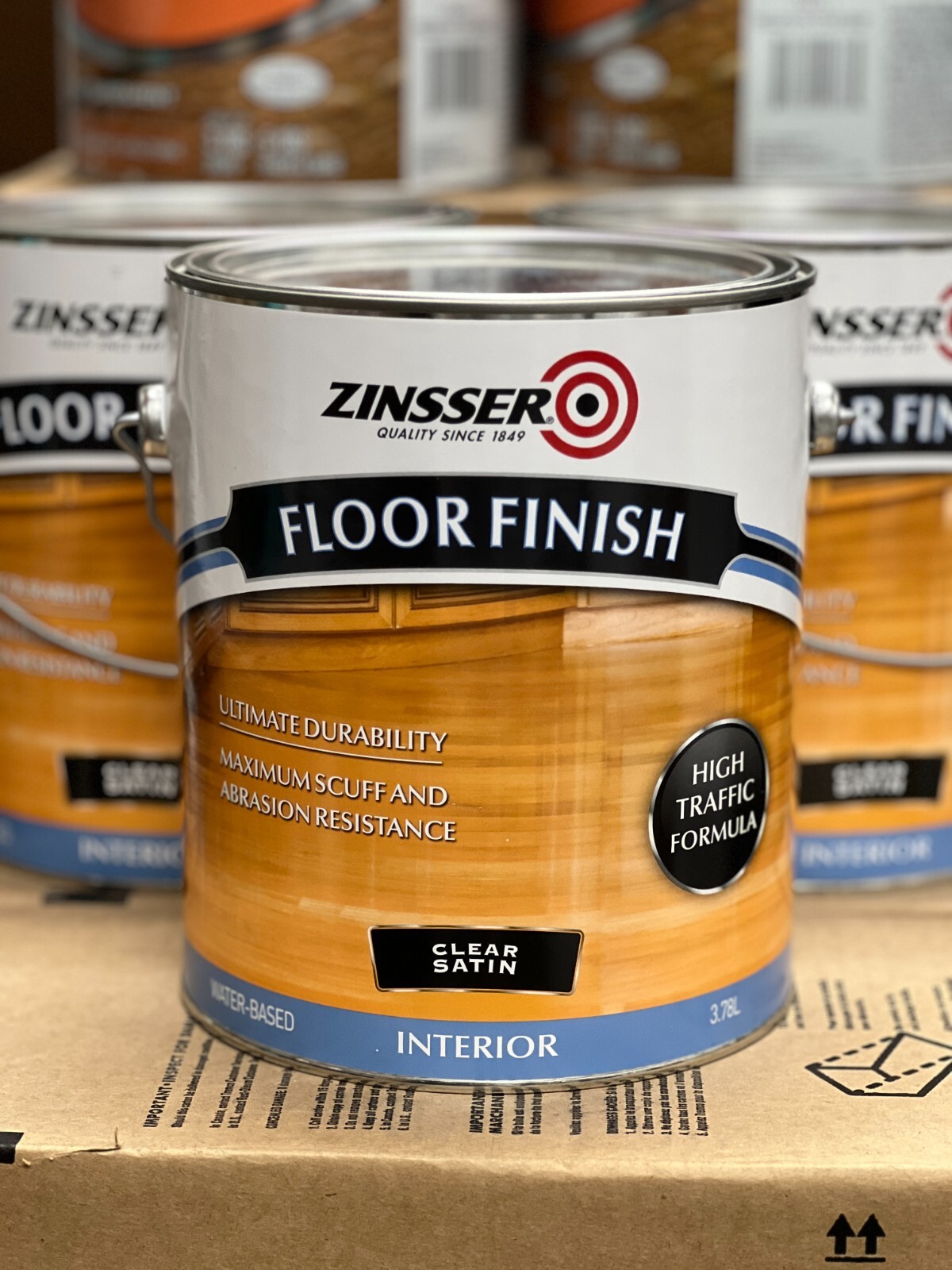 Rust-Oleum Zinsser Floor Finish Clear Water-Based Polyurethane 1-Gallon gallery