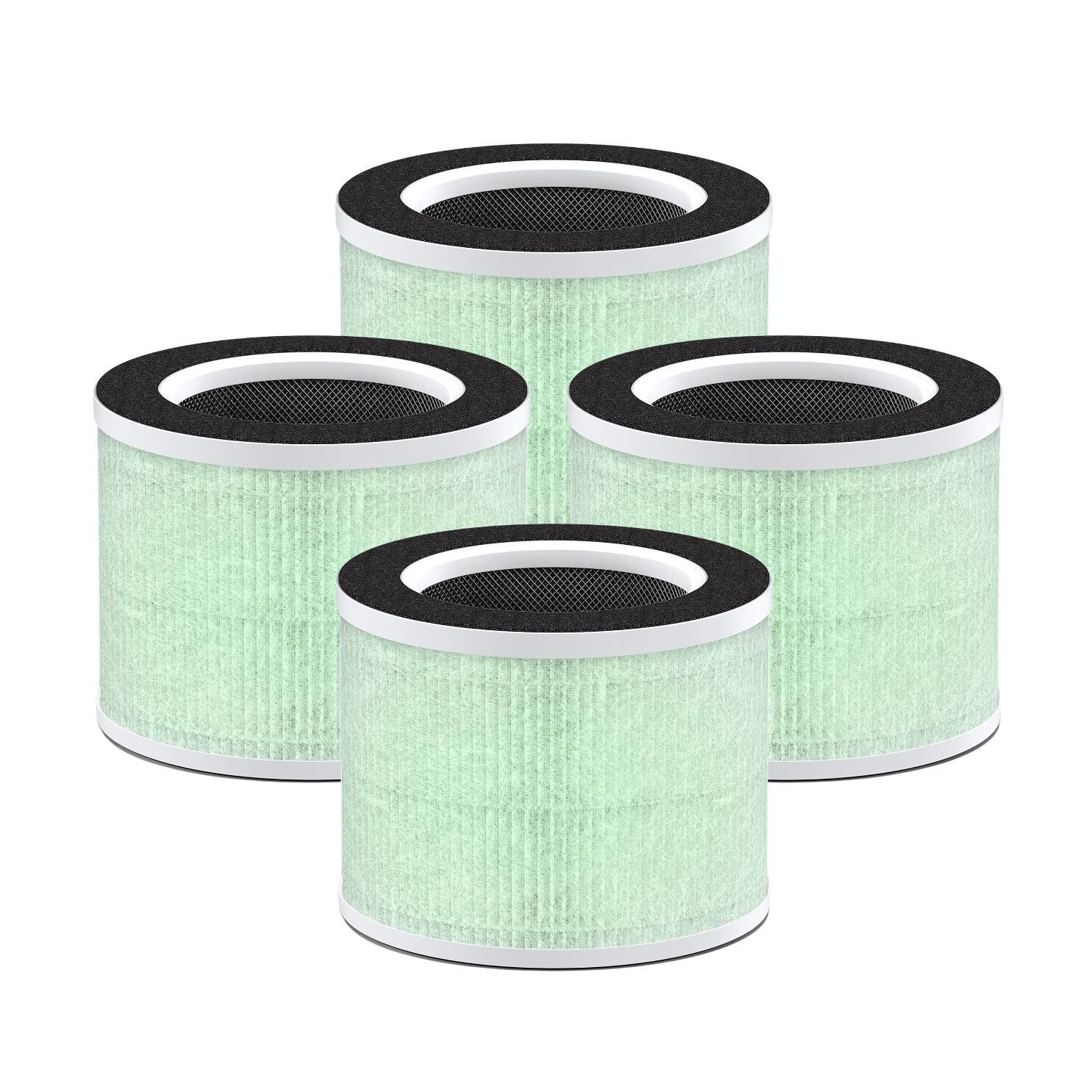 True HEPA with Carbon Replacement Filter For Renpho Air Purifier RP-AP088 4 pack gallery