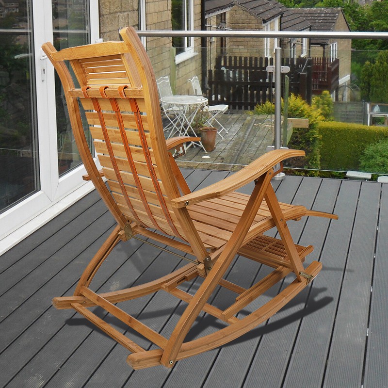 Adjustable Rocking Chairs Sun Lounger Chairs & Recliners Outdoor Folding Rocker gallery