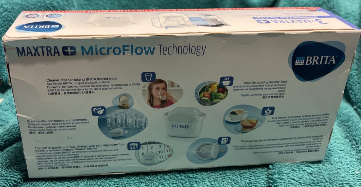 BRITA MAXTRA+ Water Filter Pitcher Cartridges Pack Of 3 gallery