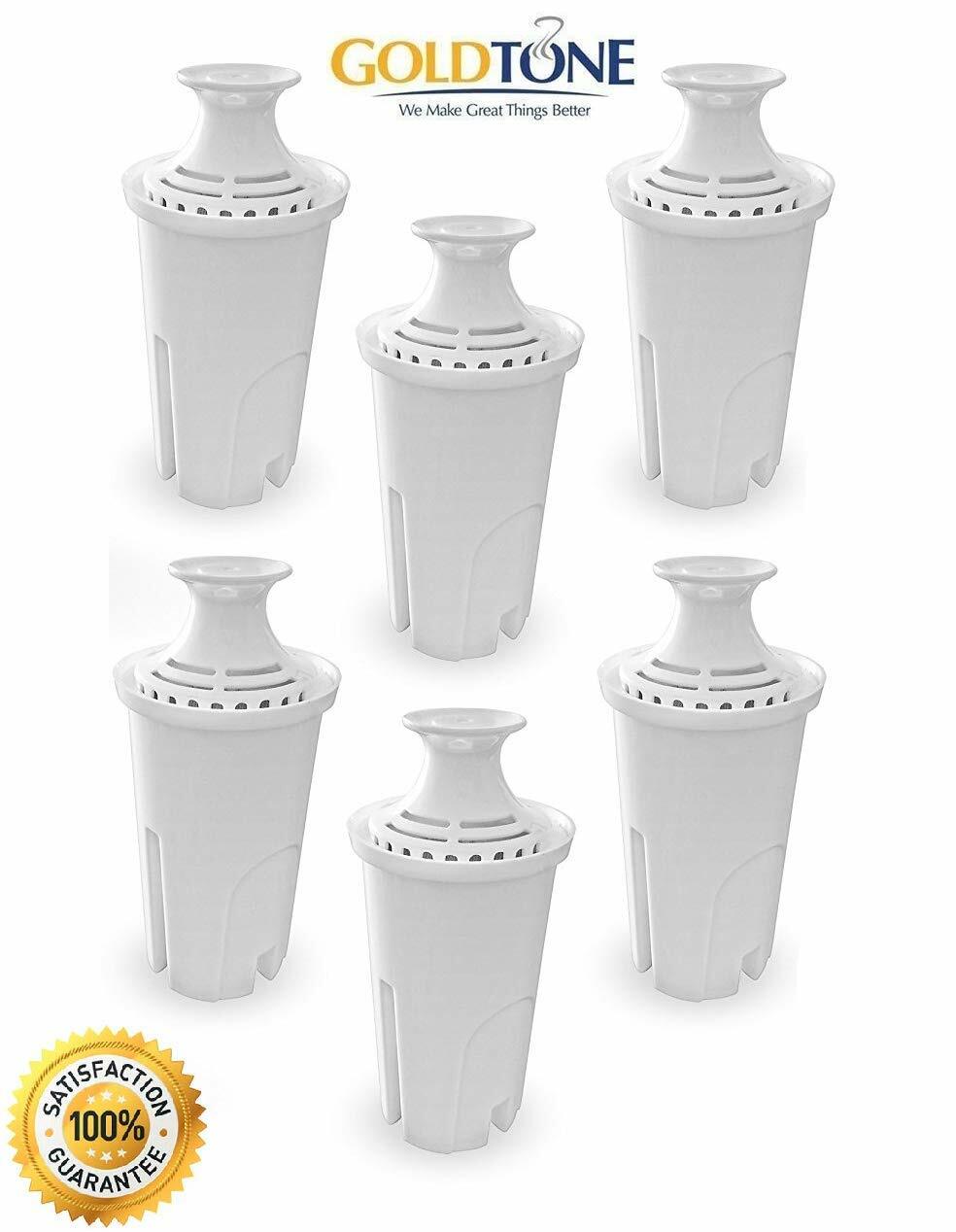 (6) Premium Charcoal Water Filters for BRITA & MAVEA Pitchers Replacement Filter gallery