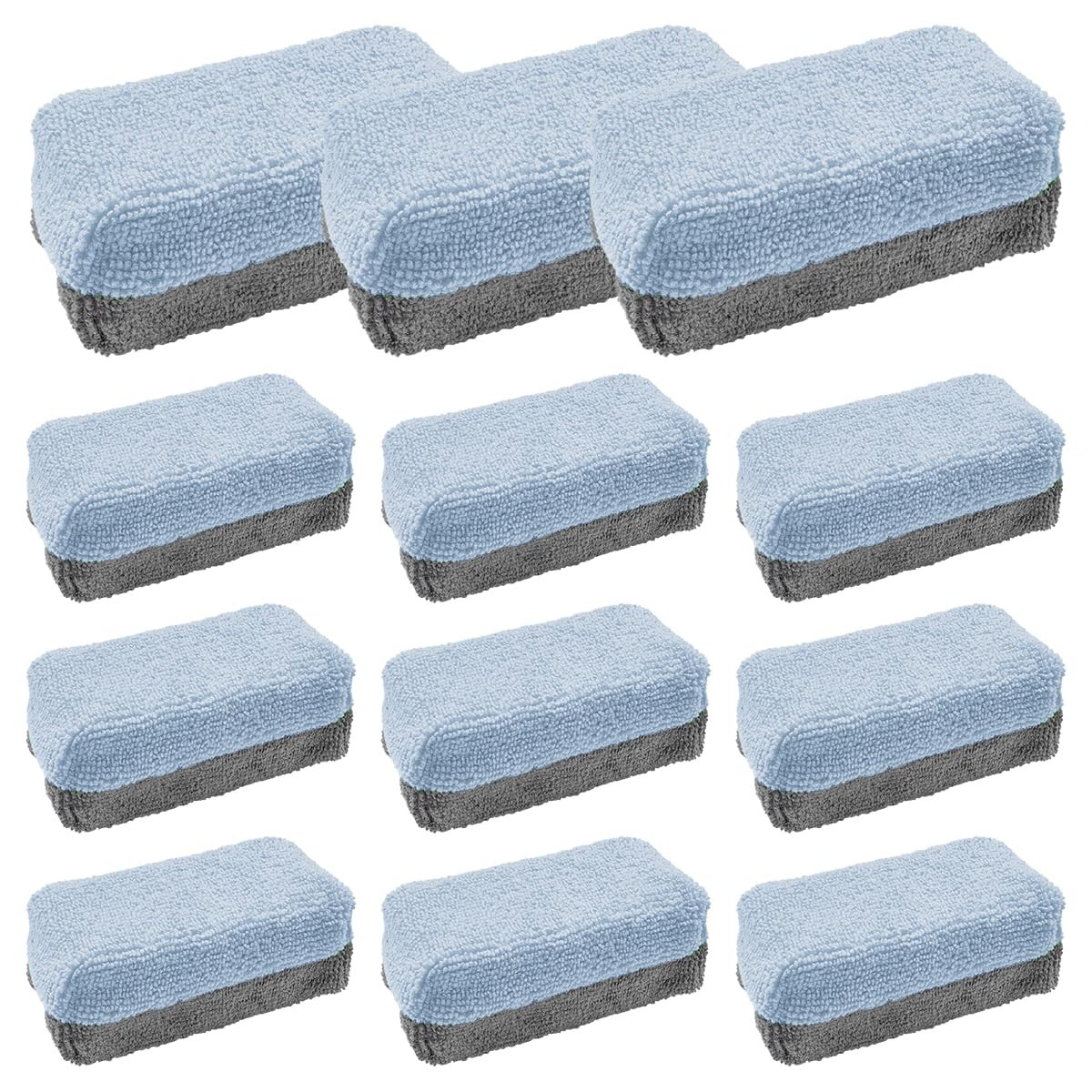 GAOLAOSY 12PCS Ceramic Coating Applicator 4.13 Inch Car Detailing Tool Blue 1PK gallery