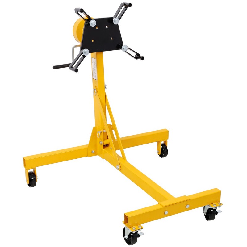 1000lbs Folding Engine Stand Geared Rotating Head 360 Degree Adjustable Mounting gallery