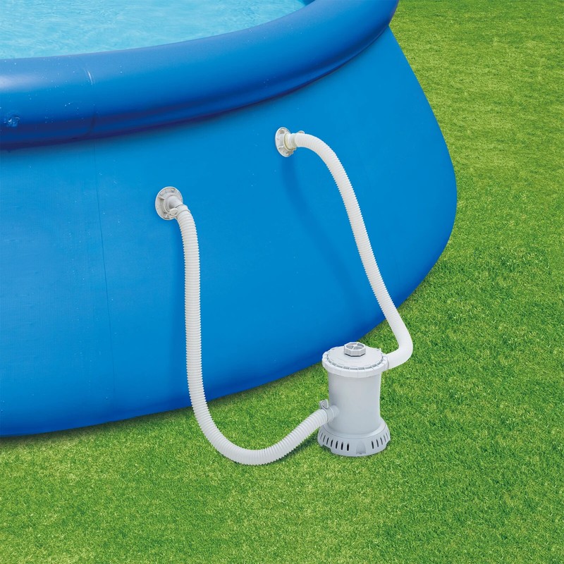 SUMMER WAVES 12 FT QUICK SET RING ROUND ABOVE GROUND SWIMMING POOL *DM gallery