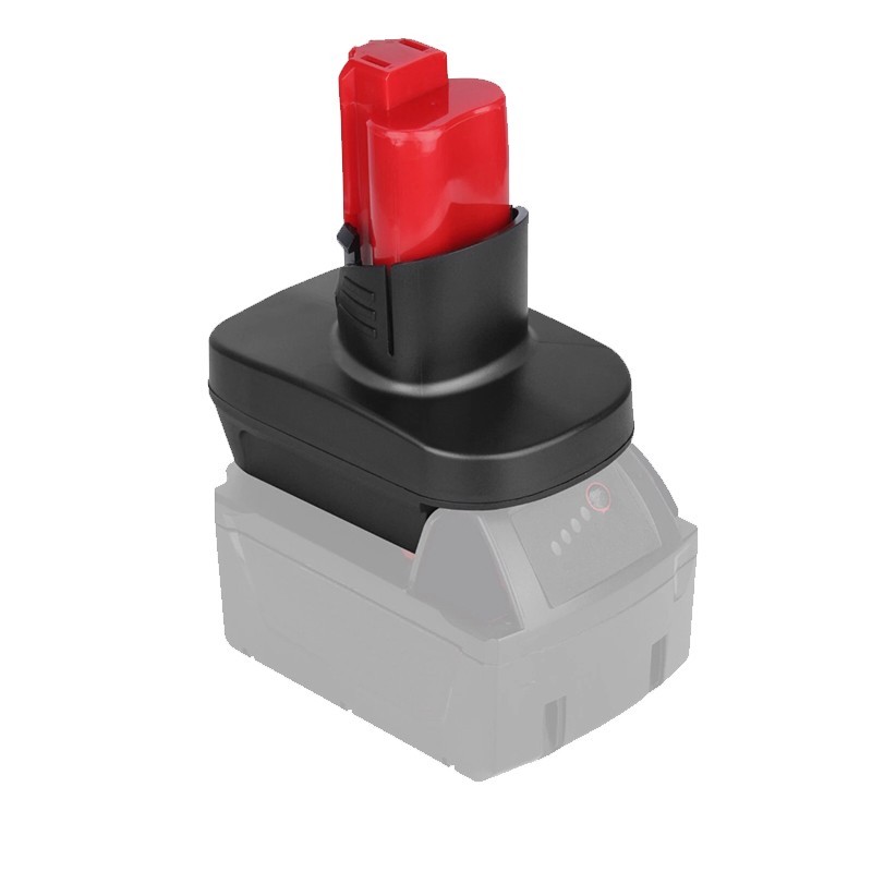 Battery adapter For Milwaukee M18 /DeWalt 18V battery to milwaukee M12 tools gallery