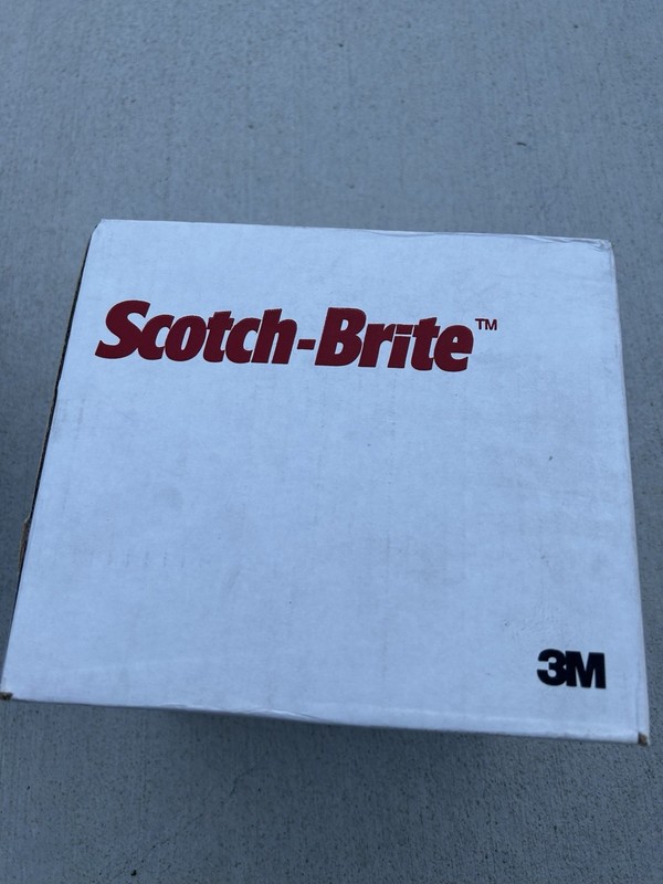25 Pieces Pack 3M Scotch-Brite Surface Conditioning Disc, 77141, 177 mm x 22,2 m gallery