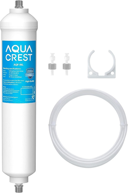 5 Years Capacity -Inline Water Filter for Refrigerator with 1/4-Inch Direct C... gallery