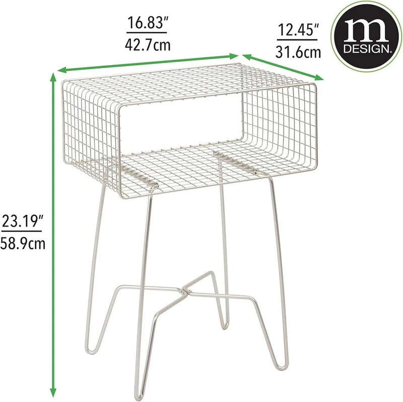 MDesign 2-tier Wire Side Accent Table, Color Bronze, New In Original Sealed Box gallery